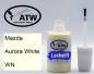 Preview: Mazda, Aurora White, WN: 20ml Lackstift, von ATW Autoteile West.